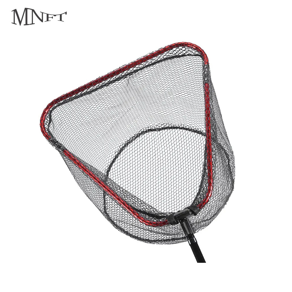 Landing Net Telescopic - Aluminum Alloy Rubber Coated Fish Landing