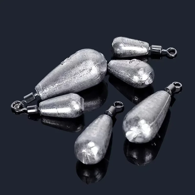 Fishing Quest - 10pcs/lot Fishing Weight Sinker 3.5g 5g