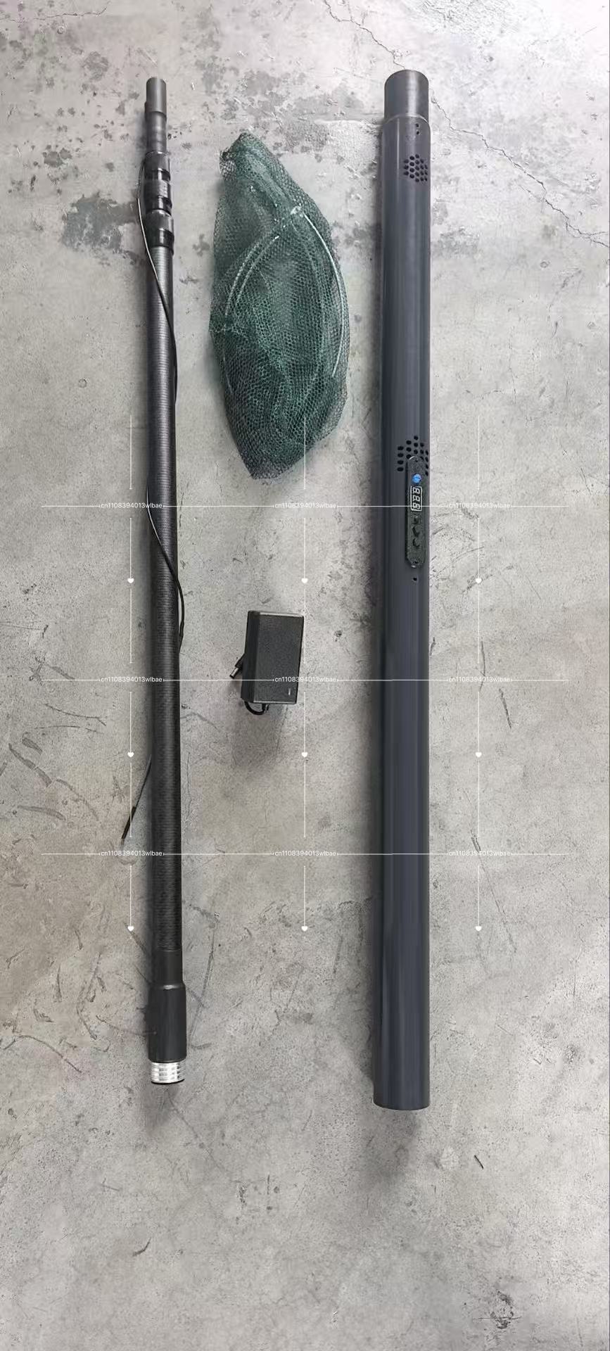 Landing Net Telescopic - 4.2m 9000W Ultra-light Aluminum Alloy Electric