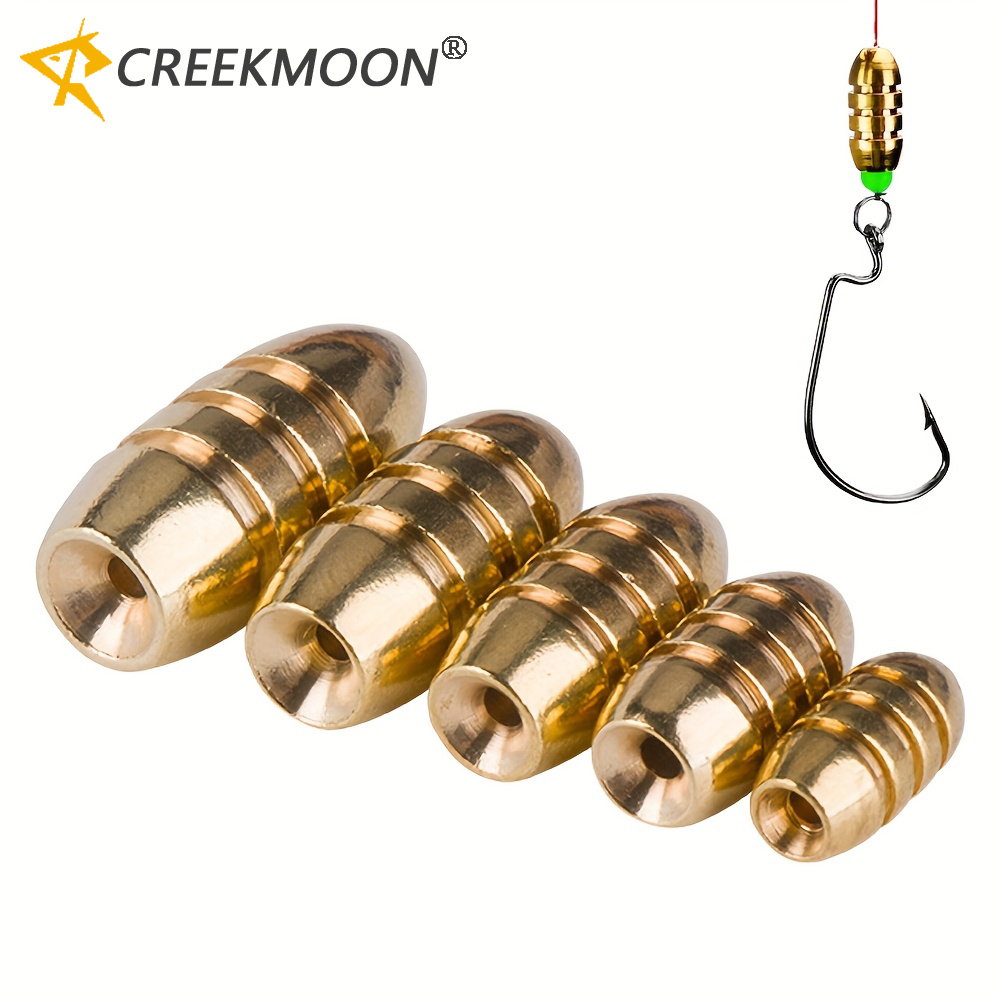 Fishing Equipment Lures - 20pcs Brass Copper Fishing Sinkers Weights
