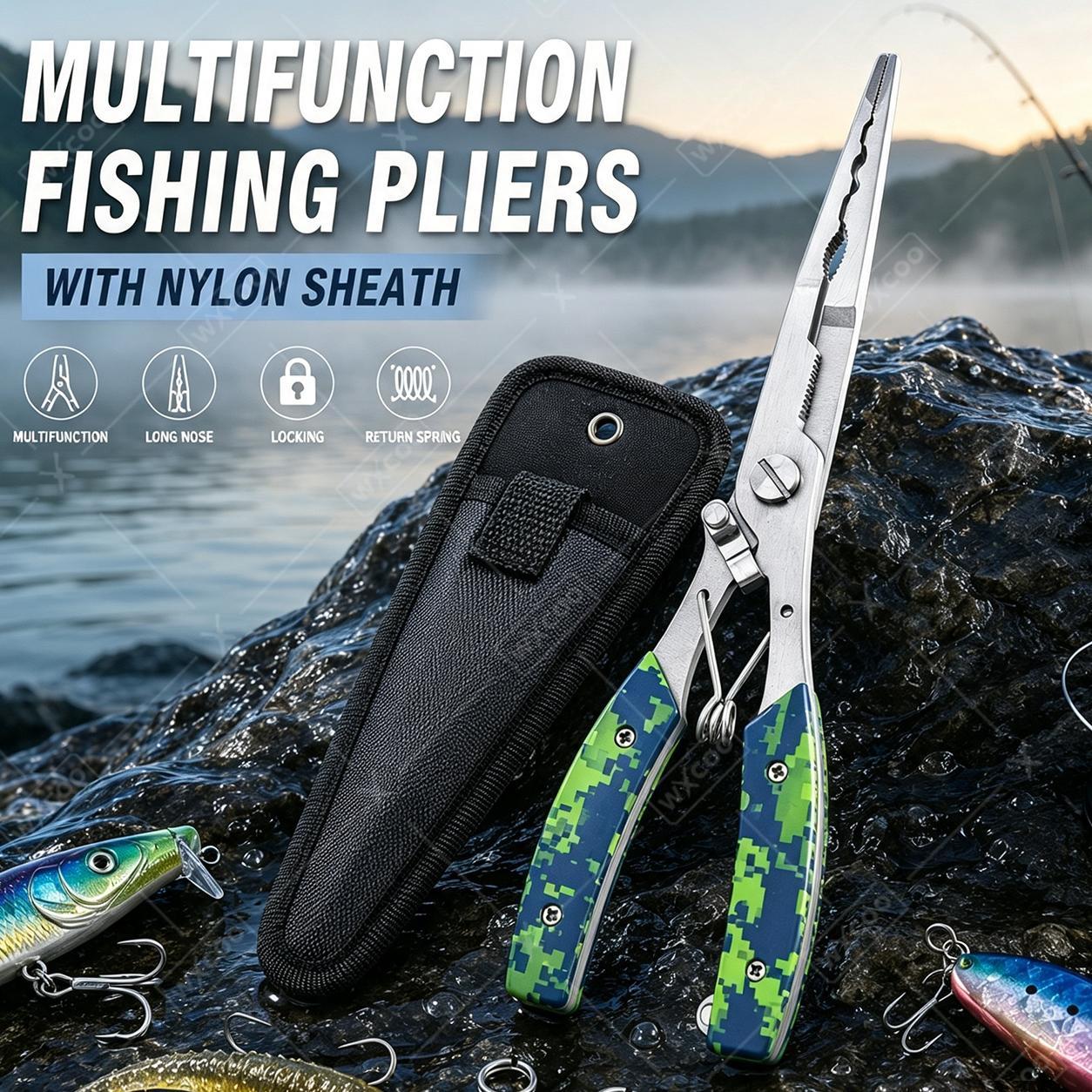 Saltwater Fishing Hook - Multi-Function Stainless Steel Hawk Bill Fishing