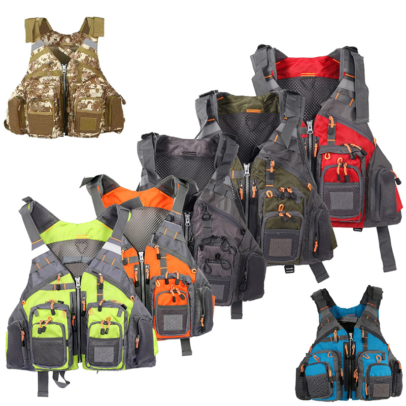 Fishing Vest Jacket - Fishing Suit Boat Vest Coat Fishing