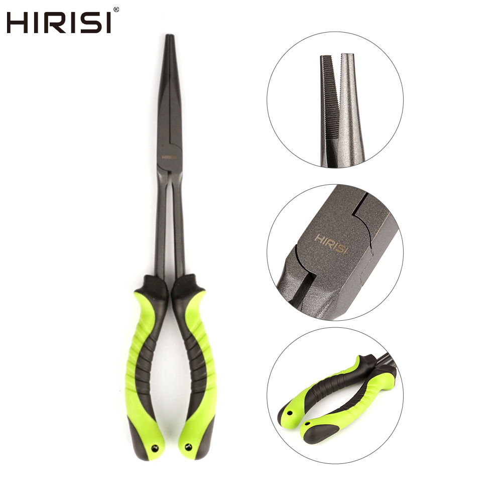 Saltwater Fishing Hook - Hirisi Fishing Pliers 29cm Long Nose
