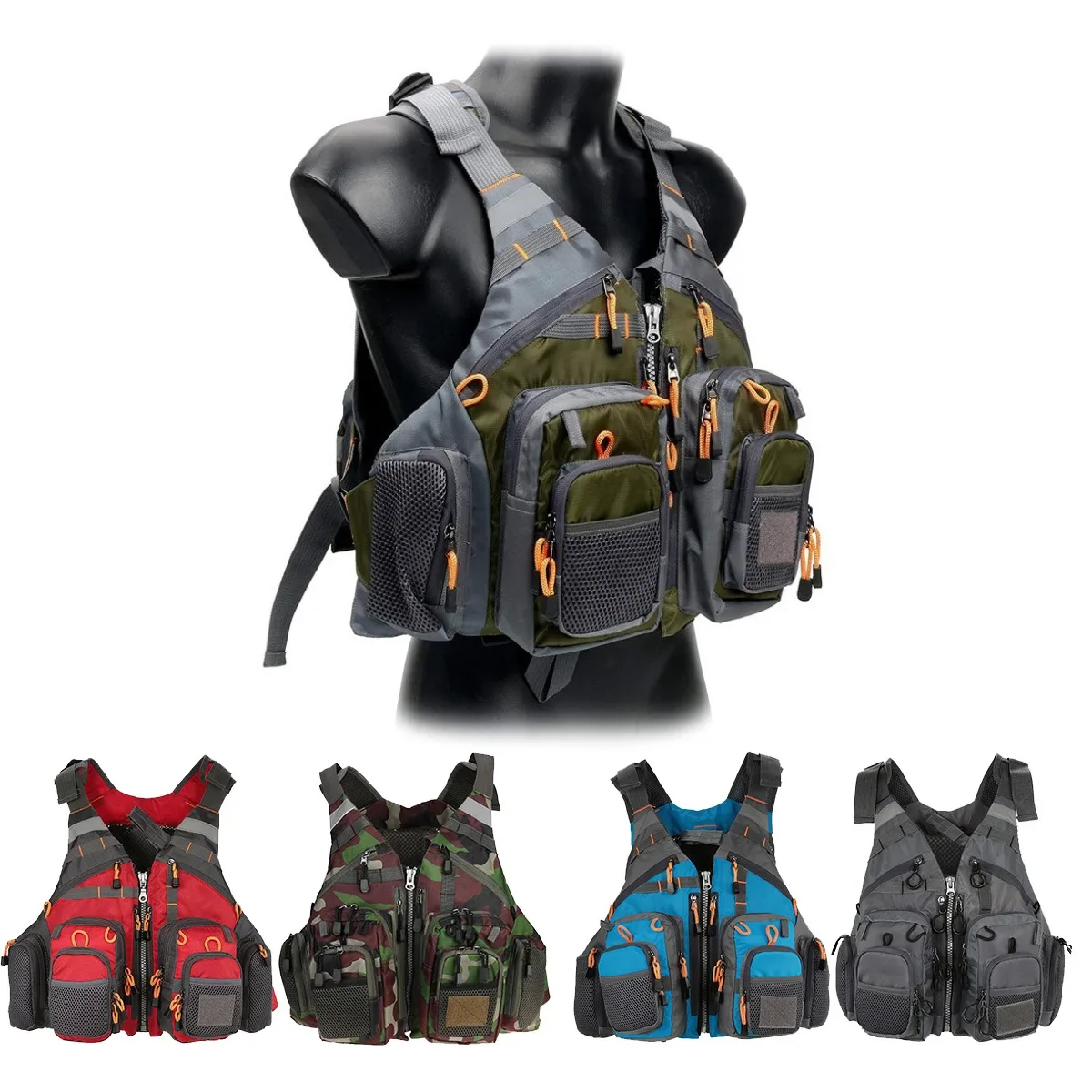 Adjustable Fishing Vest Breath - Fishing Vest Jacket recension och pris