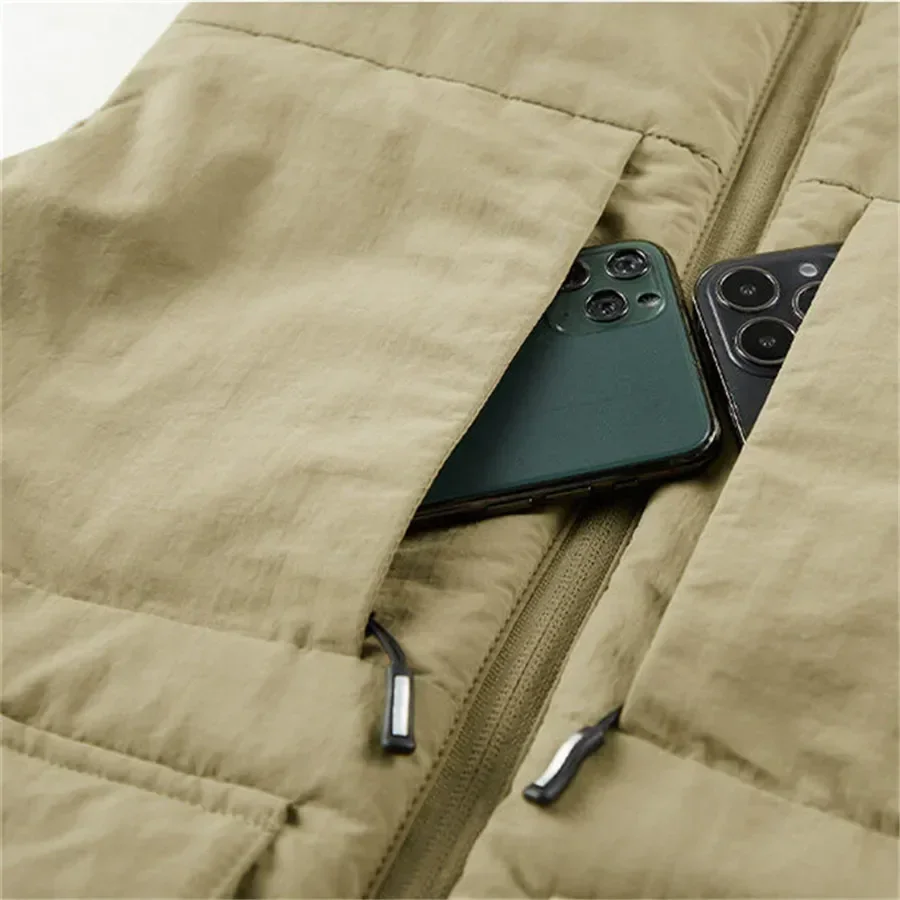 Winter Men's Cargo Hunting Ves - Fishing Vest Jacket recension och pris