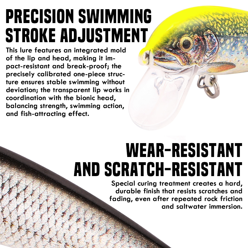 B&U Fishing Lures Sinking Minn - Saltwater Fishing Hook recension och pris