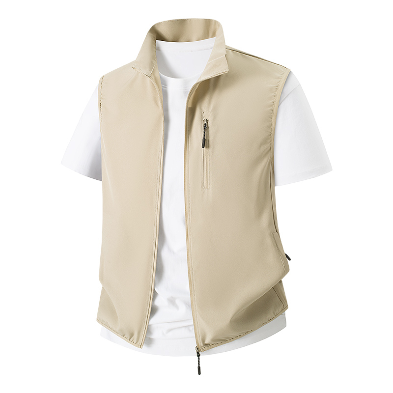 Ultra-Thin Multi Zipper Pocket - Fishing Vest Jacket recension och pris