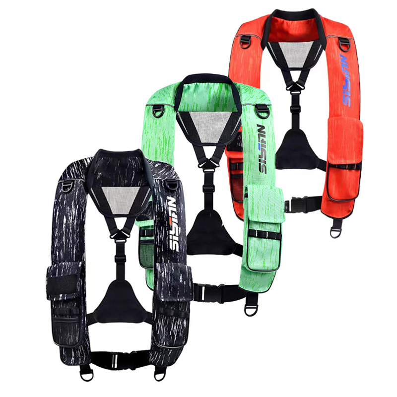 New Adult Inflatable Luya Fish - Fishing Vest Jacket recension och pris