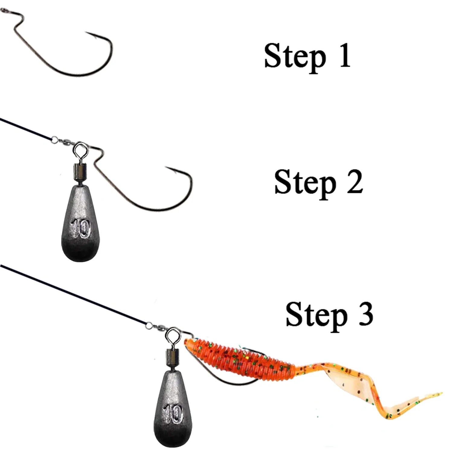 10pcs/lot Fishing Weight Sinke - Fishing Quest recension och pris