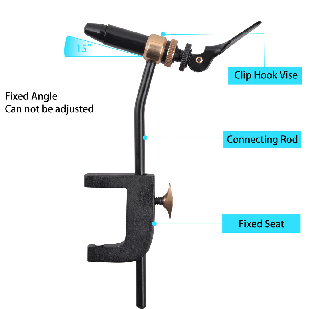 Rotary Fly Tying Vise Tool Saf - Fishing Equipment Lures recension och pris