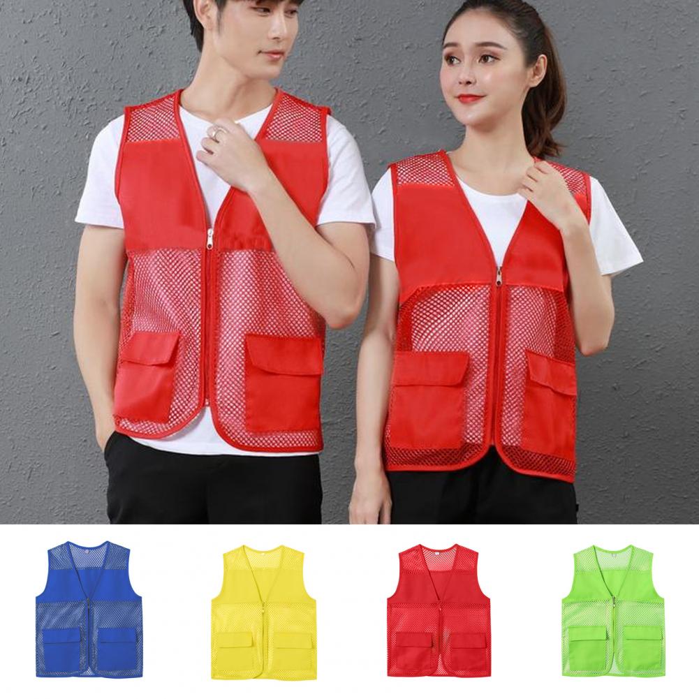Fishing Vest Hollow Out Zipper - Fishing Vest Jacket recension och pris