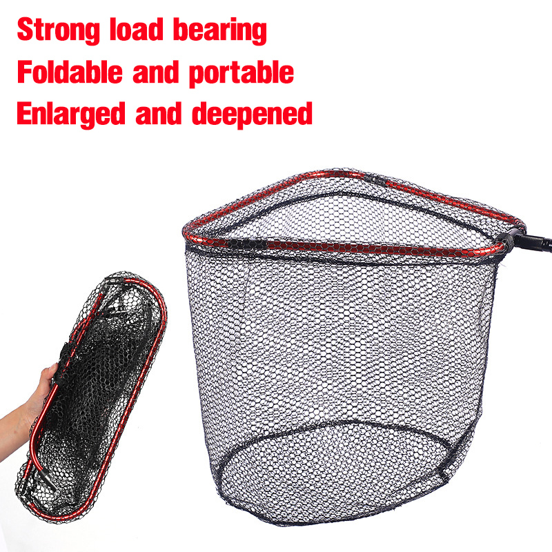 Aluminum Alloy Rubber Coated F - Landing Net Telescopic recension och pris