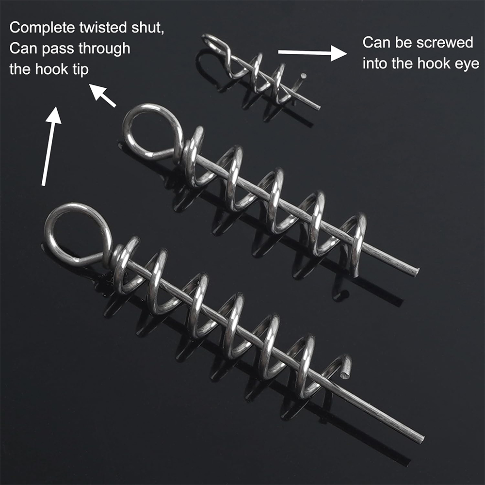 50Pcs Spring Twist Lock Fishin - Fishing Quest recension och pris