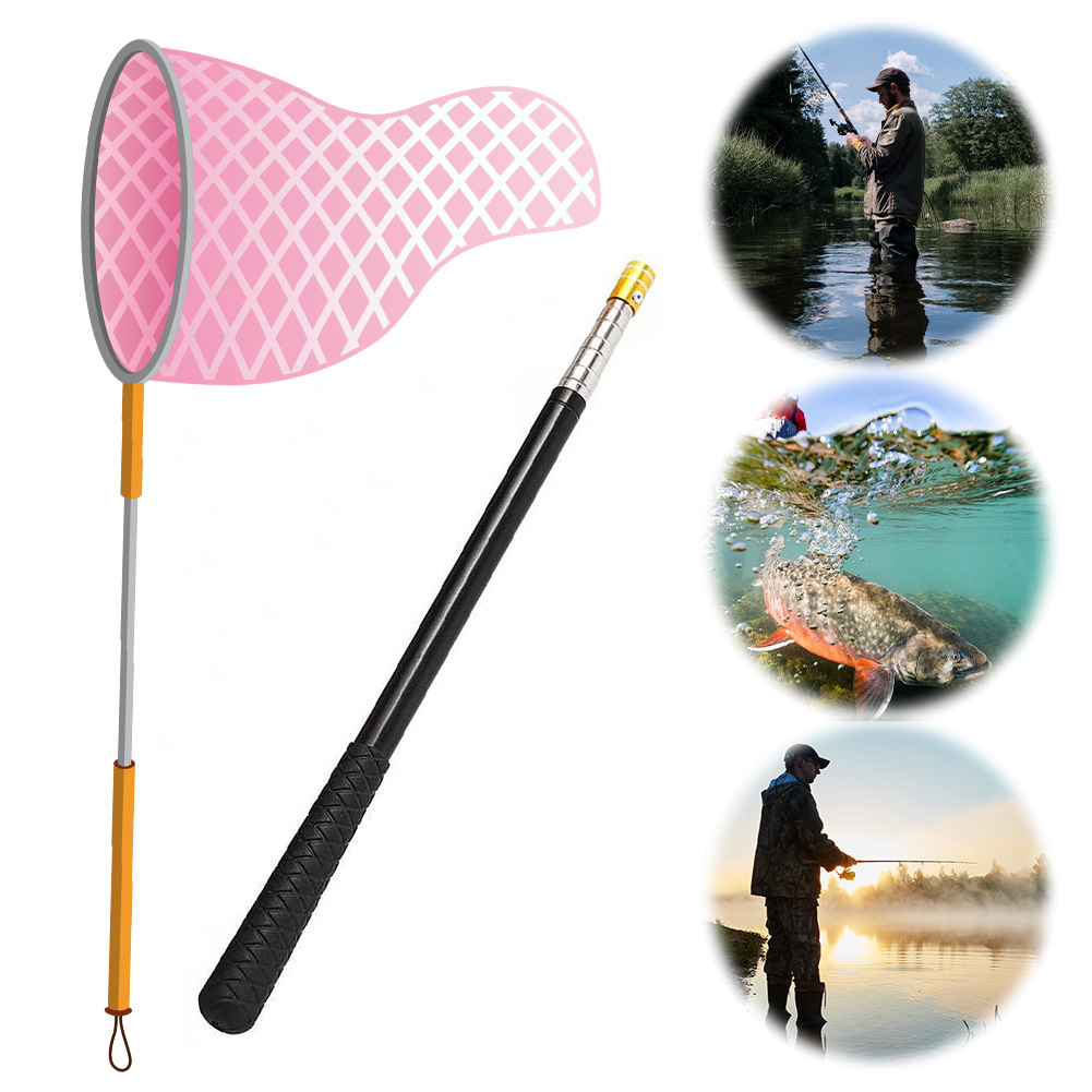 Retractable Telescopic Landing - Landing Net Telescopic recension och pris
