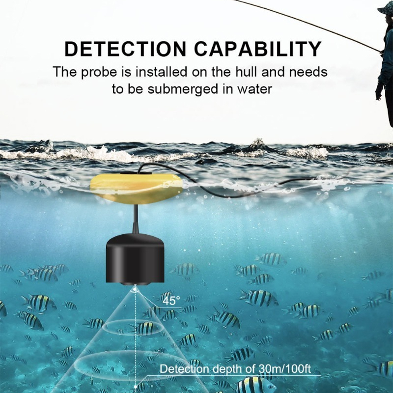 Sonar Fish Detector Lightweigh - Fishing Equipment In English recension och pris