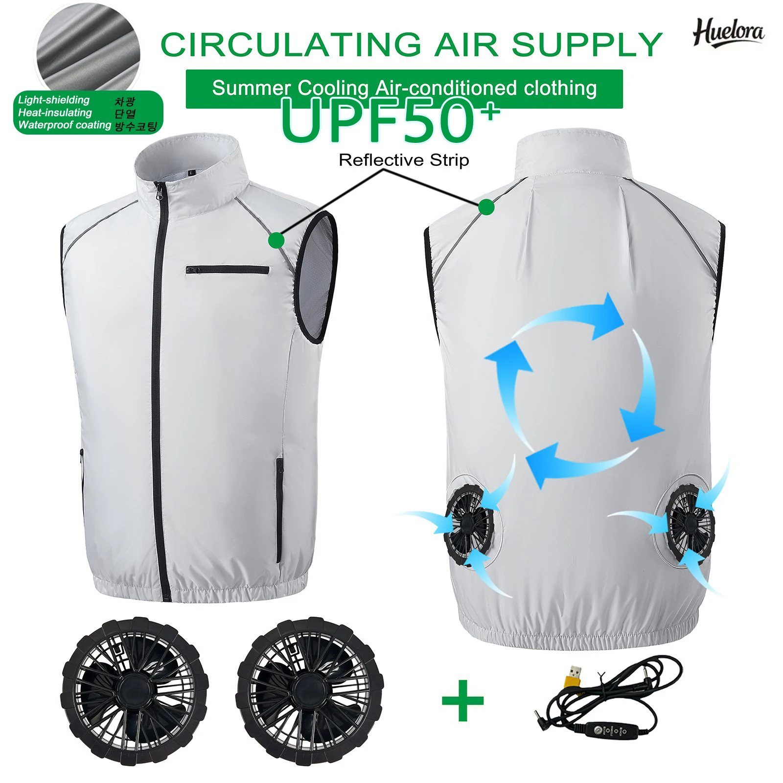 Summer Cool Vest Wearable Refr - Fishing Vest Jacket recension och pris