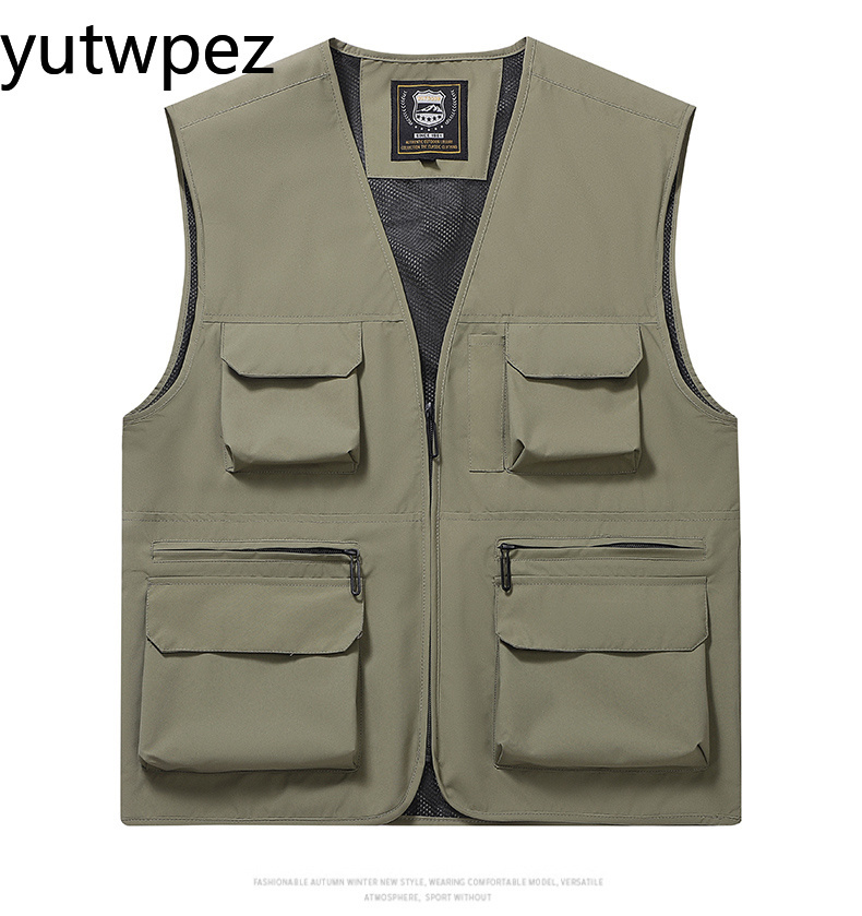 Men's Outdoor Hiking Sports Su - Fishing Vest Jacket recension och pris
