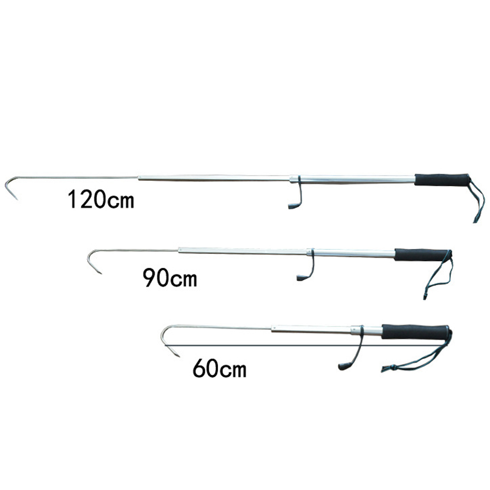 Telescopic Fish Gaff Stainless - Landing Net Telescopic recension och pris